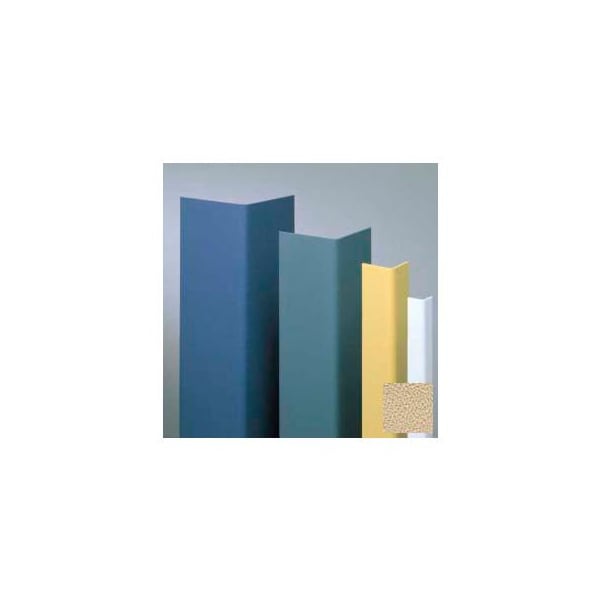 Pawling Vinyl Surface Mounted Corner Guard, 90Deg Corner, 3/4" Wings, 4'H, Woodlands, Vinyl CGU-34-4-22 - main